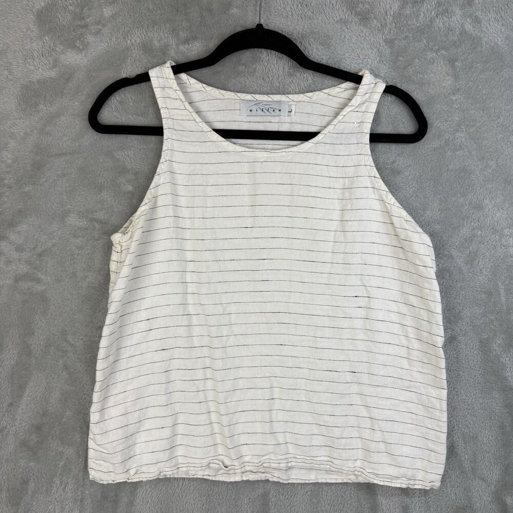 Willow Women's Linen Tank Top Made in USA Large